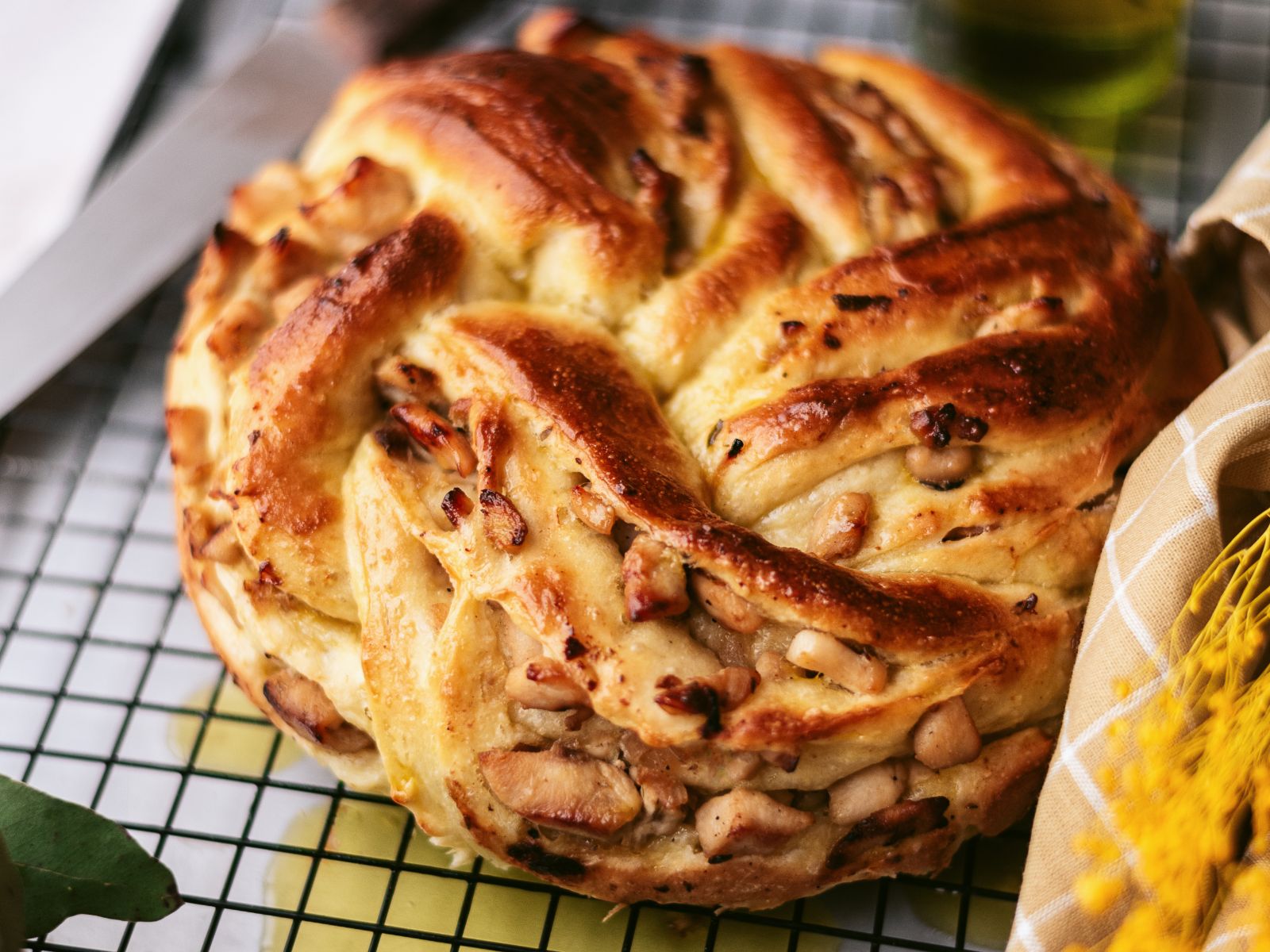 Folar Entrançado de Frango