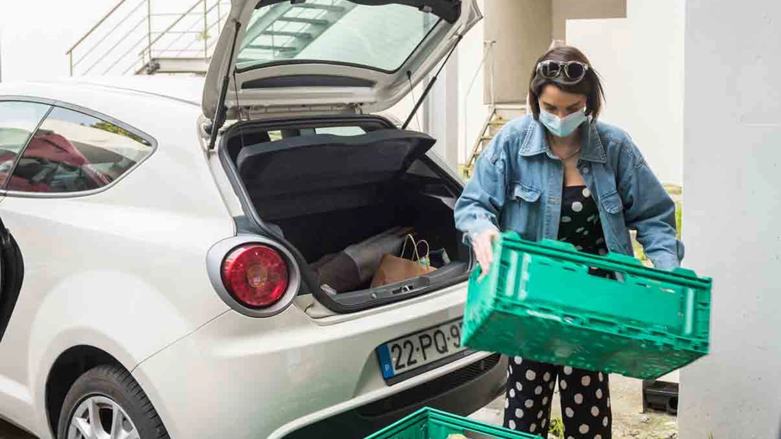 Caixa Com Produtos