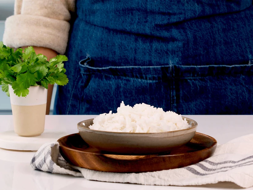 Como fazer arroz branco solto